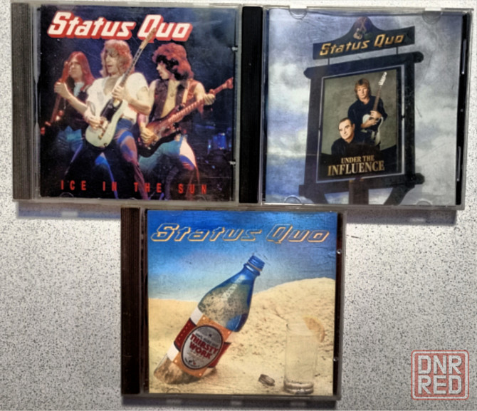 3 CD диска Status Quo Донецк - изображение 1