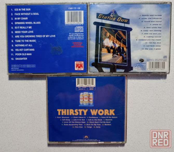 3 CD диска Status Quo Донецк - изображение 2