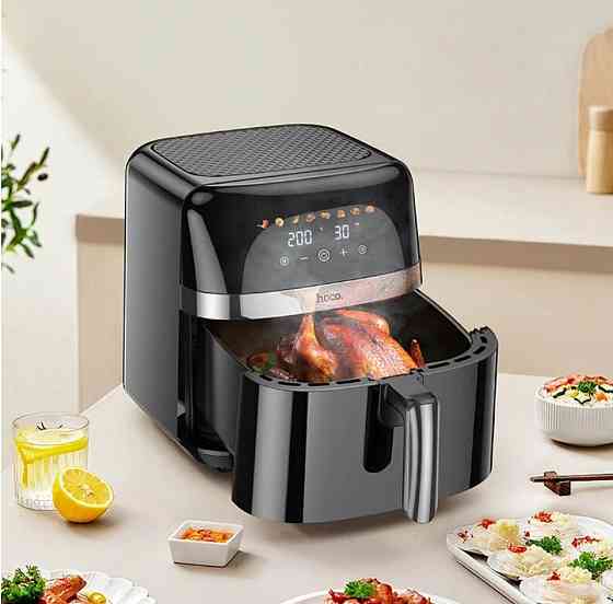 Аэрогриль Hoco HE20 Air Fryer 8L 1700W черный Макеевка
