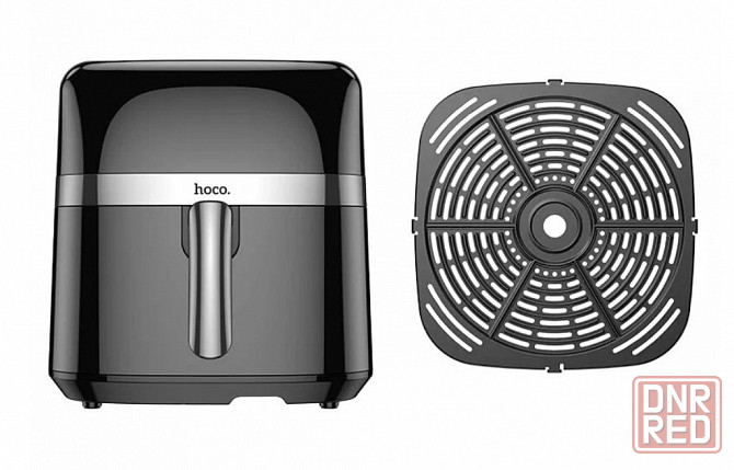 Аэрогриль Hoco HE20 Air Fryer 8L 1700W черный Макеевка - изображение 5