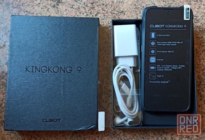 Продам новый смартфон Cubot King Kong 9 (водонепроницаемый, противоударный) + стекло в подарок Донецк - изображение 5