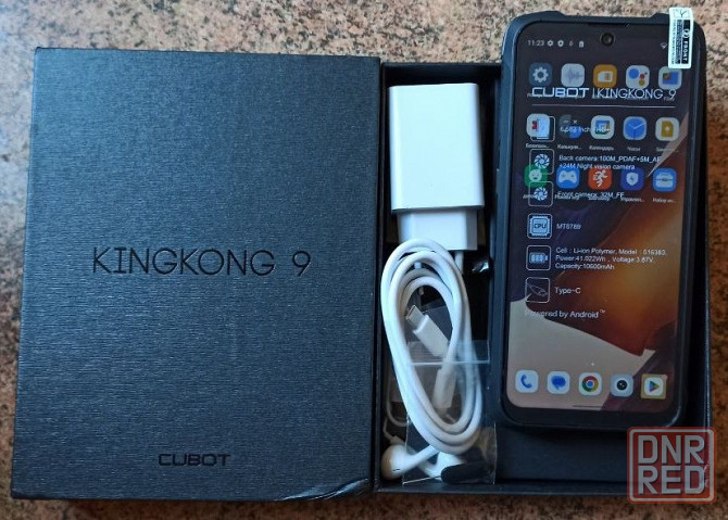 Продам новый смартфон Cubot King Kong 9 (водонепроницаемый, противоударный) + стекло в подарок Донецк - изображение 1