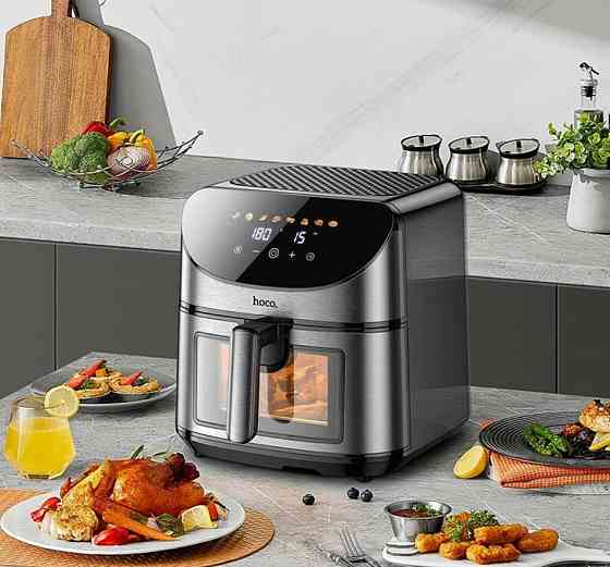 Аэрогриль Hoco HE21 Air Fryer 8L 1700W черный Макеевка