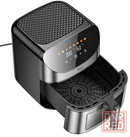 Аэрогриль Hoco HE21 Air Fryer 8L 1700W черный Макеевка - изображение 3