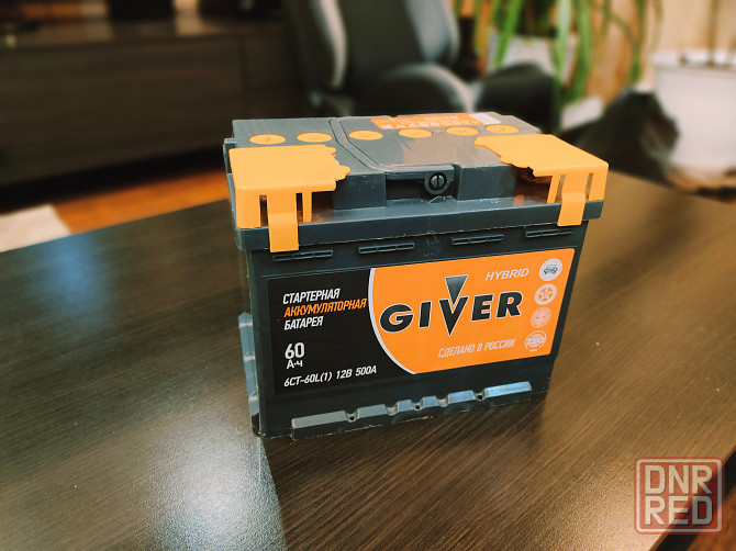 Аккумулятор автомобильный Giver 60Ач 500А Макеевка - изображение 1