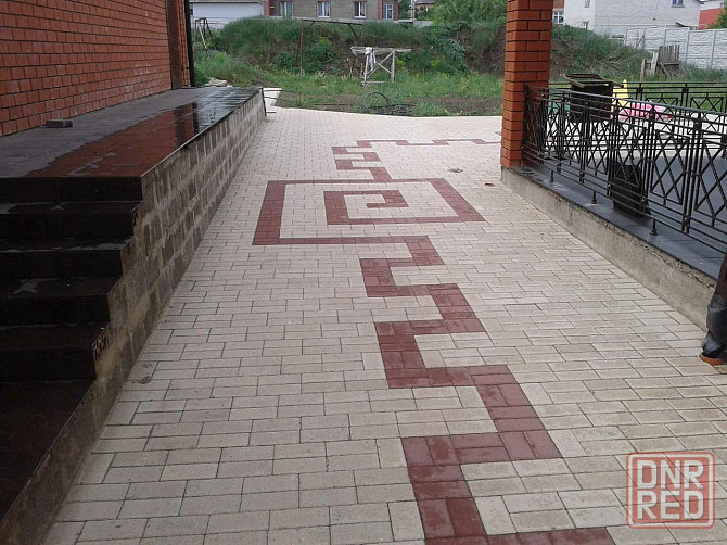 Автодорожная плитка. Фэм, тротуарная плитка в ассортименте. Плитка разной толщины. Донецк - изображение 1