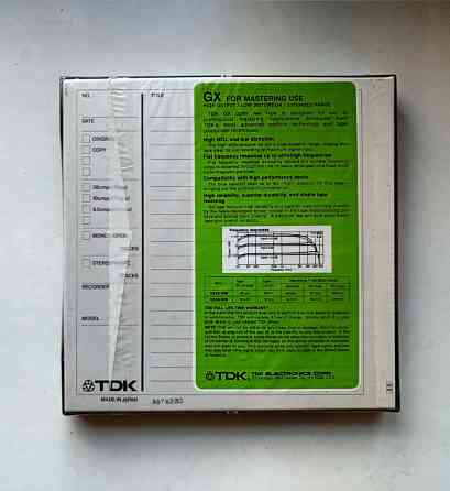 Запечатаная 18-я катушка "TDK"-GX 50/60B Донецк