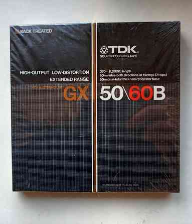 Запечатаная 18-я катушка "TDK"-GX 50/60B Донецк