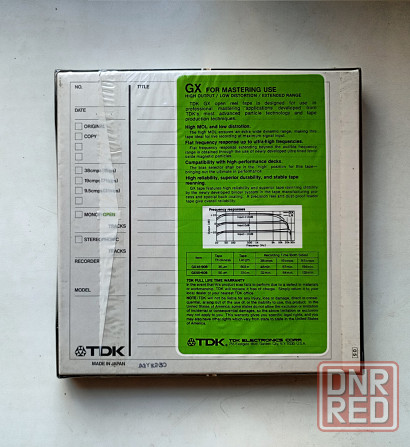 Запечатаная 18-я катушка "TDK"-GX 50/60B Донецк - изображение 2