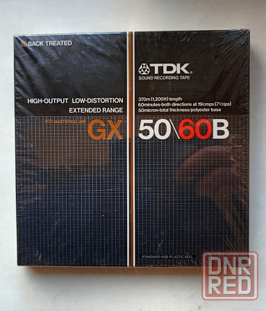 Запечатаная 18-я катушка "TDK"-GX 50/60B Донецк - изображение 1