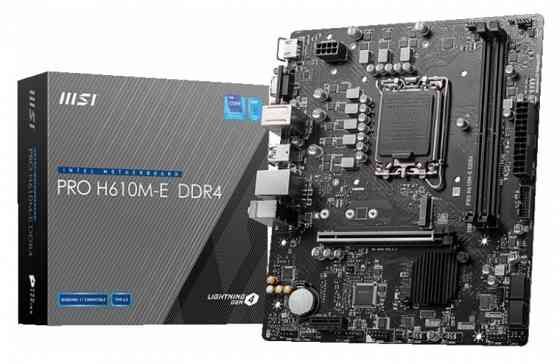 Материнская плата MSI PRO H610M-E DDR4 S1700 Донецк