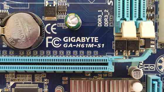 Материнская плата GA-H61M-S1. Soket 1155. Донецк