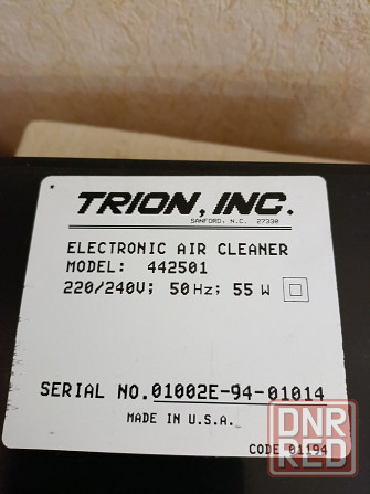 Настольный электронный воздухоочиститель TRION (USA), б/у Донецк - изображение 5