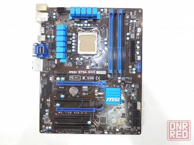 Материнская плата MSI LGA1155 B75A-G43 B75 4xDDR3-2200 Донецк - изображение 1