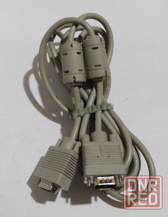 Кабель vga на vga фирменный 4.5м Донецк - изображение 1