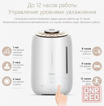 Увлажнитель воздуха Xiaomi Deerma Air Humidifier (5л) DEM-F600 белый Макеевка - изображение 2