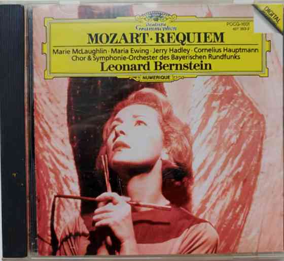 CD диск Mozart-Requiem-Leonard Bernstein Донецк
