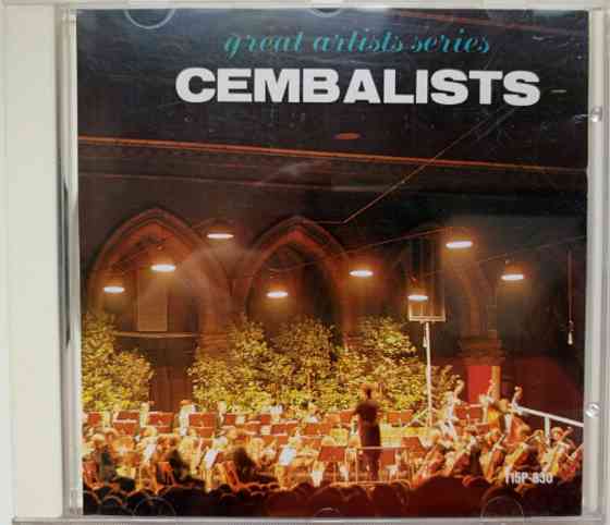 CD диск Great Artists Series-Cembalists Донецк