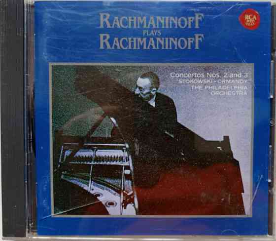 CD диск Cergei Rachmaninoff-Piano Concertos NOS.2 & 3 Донецк