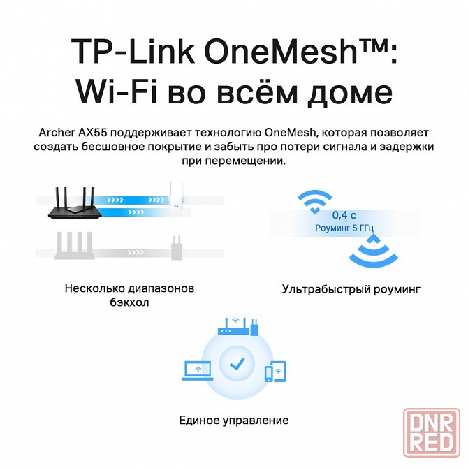 TP-Link Archer AX55 WI-FI 6 OFDMA беспроводной двухдиапазонный гигабитный маршрутизатор AX3000 Мб/с Макеевка - изображение 8