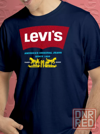 Новая футболка мужская Levi`s. Размер 56 - 58 Донецк - изображение 1