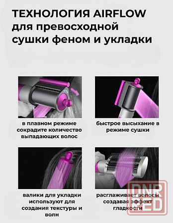 Мультистайлер SenCiciMen Airwrap 6 насадок EU Макеевка - изображение 7