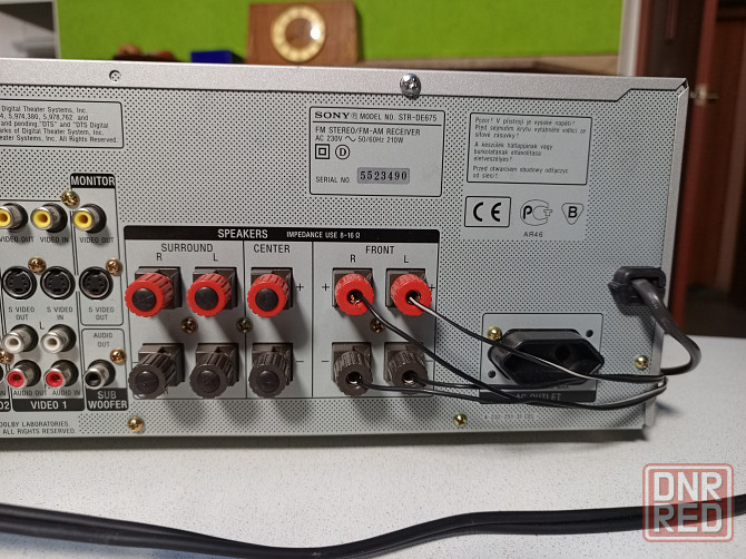 Ресивер"SONY"-STR-DE675 Донецк - изображение 8