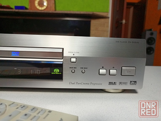 Полноразмерный DVD проигрыватель "Pioneer" DV-668 AV Донецк - изображение 4