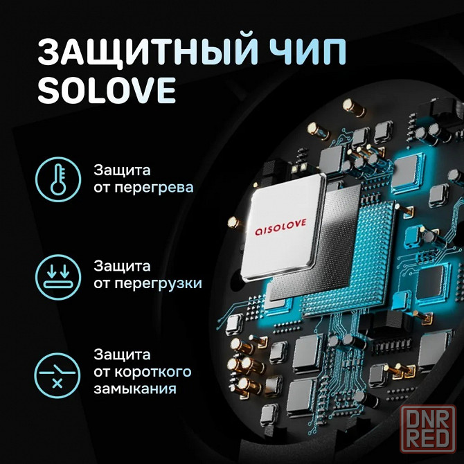 Вентилятор портативный Xiaomi Solove F3 Clip Electric fan 2000 mAh 3 Speed Type-C, темно-синий Макеевка - изображение 7