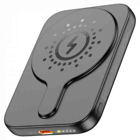 Hoco J117 Esteem magnetic PD20W Power bank 5000 mAh Повербанк беспроводной Донецк