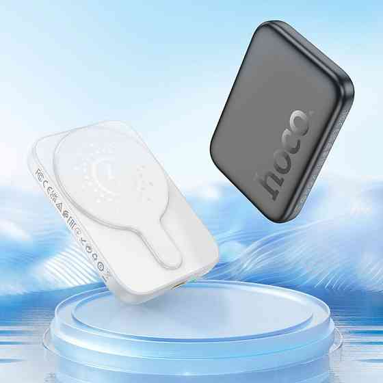 Hoco J117 Esteem magnetic PD20W Power bank 5000 mAh Повербанк беспроводной Донецк
