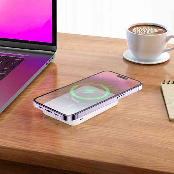 Hoco J109 Easy wireless charging PD20W Power bank 5000 mAh Повербанк беспроводной Донецк