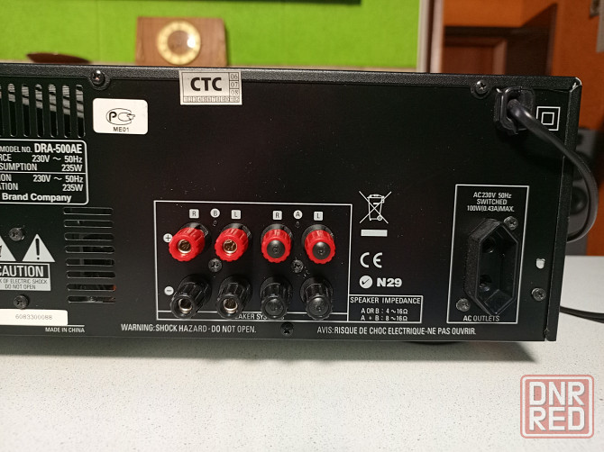 Стерео ресивер "Denon"-DRA-500AE. Донецк - изображение 8