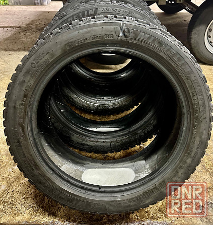пара зимней резины MICHELIN R17 205/50 Донецк - изображение 3