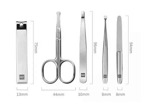 Маникюрный набор HuoHou Stainless Steel Nail Clippers (5 предметов) Донецк