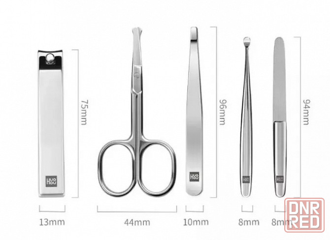 Маникюрный набор HuoHou Stainless Steel Nail Clippers (5 предметов) Донецк - изображение 3