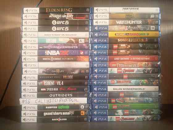 диски PS4 PS5 новые б.у Макеевка