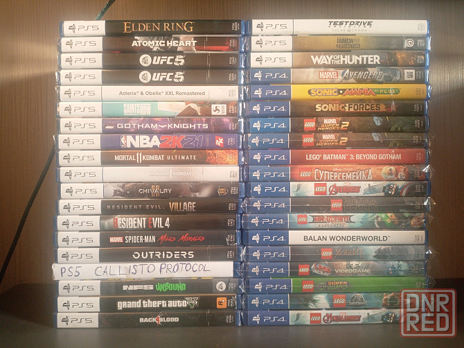 диски PS4 PS5 новые б.у Макеевка - изображение 3