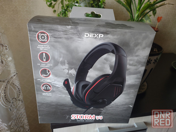 Продам игровые наушники DEXP H-352 Storm V4 Донецк - изображение 1