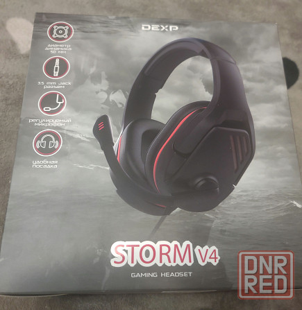 Продам игровые наушники DEXP H-352 Storm V4 Донецк - изображение 2
