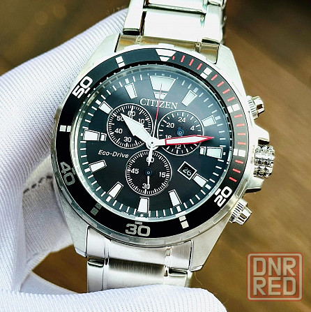 Новый оригинальный японский хронограф Citizen Eco-Drive Донецк - изображение 7