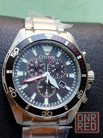 Новый оригинальный японский хронограф Citizen Eco-Drive Донецк - изображение 2