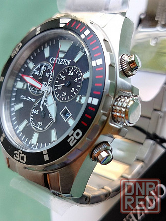 Новый оригинальный японский хронограф Citizen Eco-Drive Донецк - изображение 4