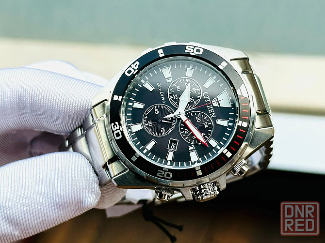 Новый оригинальный японский хронограф Citizen Eco-Drive Донецк - изображение 8
