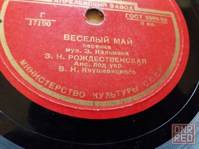 Грампластинка поют шмелев рождественская Донецк - изображение 4