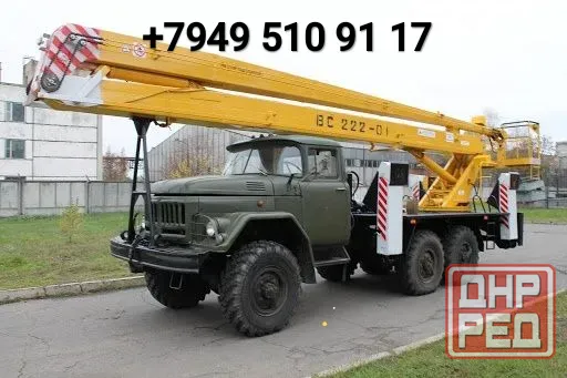 Аренда автовышки. Услуги автовышки в днр Донецк - изображение 1
