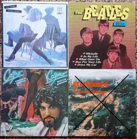 Пластинки виниловые по 400 руб. Обновляется. Донецк