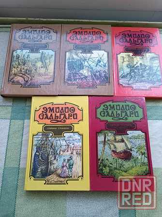 Продам собрания сочинений Рафаэля Сабатини, Эмилио Сальгари и Андре Лори Донецк - изображение 3