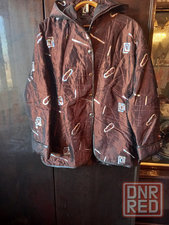 Куртка весна с капюшоном,удлинённая, с цветными паетками новая,р-р50-52 Донецк - изображение 2