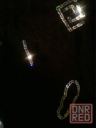 Куртка осень-зима с капюшоном тёплая,удлинённая с цветными паетками новая,р-р50-52 Донецк - изображение 3